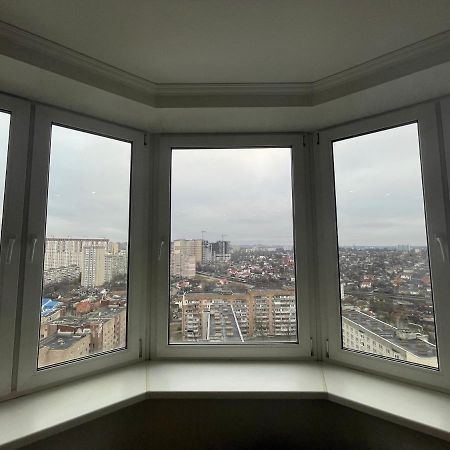 View Apartments, 22 Floor With 2 Rooms Kiev Exterior foto
