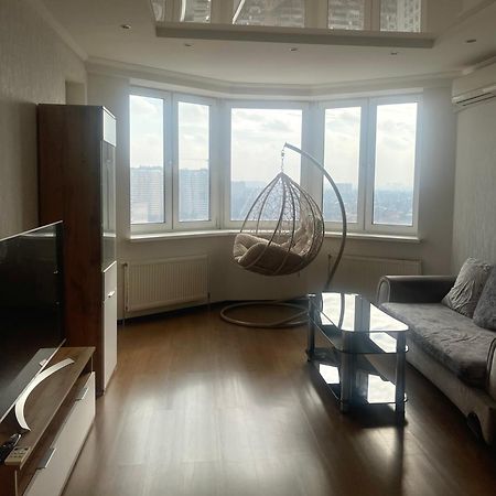 View Apartments, 22 Floor With 2 Rooms Kiev Exterior foto
