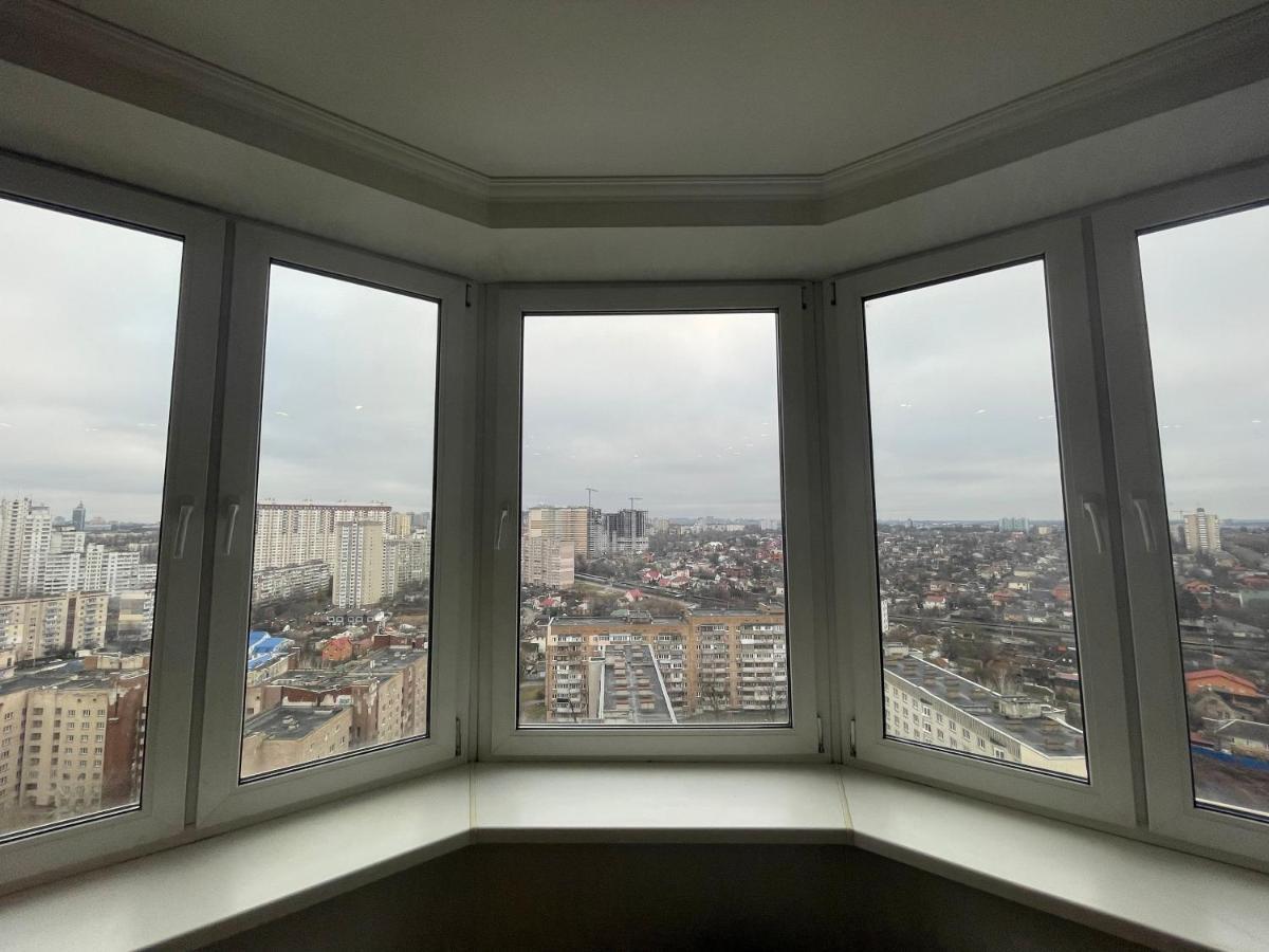 View Apartments, 22 Floor With 2 Rooms Kiev Exterior foto